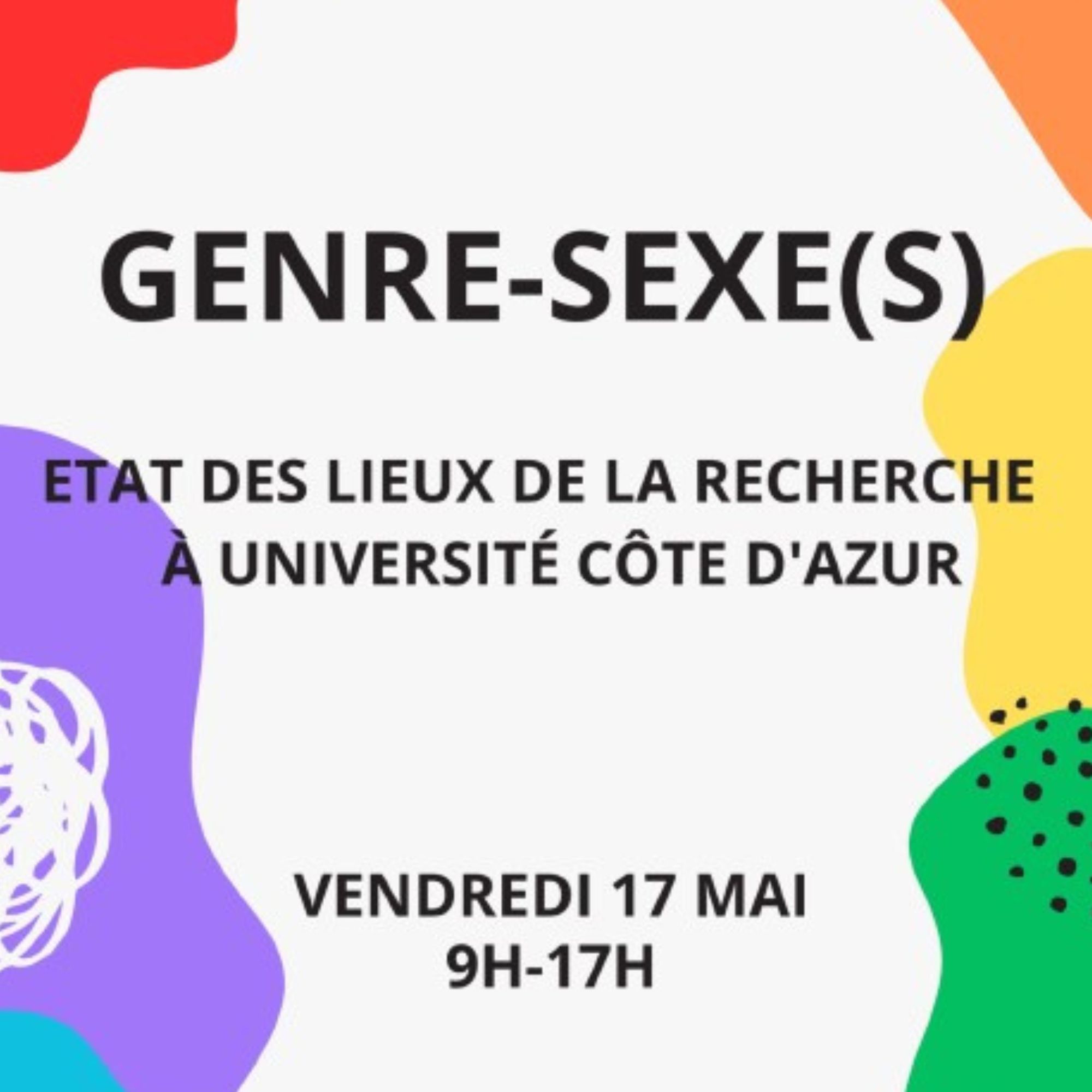Journée d’études « Genre - Sexe(s): état des lieux de la recherche à Université Côte d’Azur »