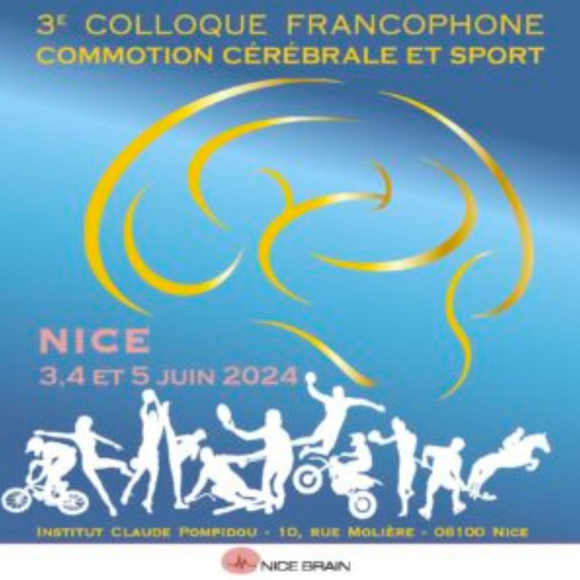 3e Colloque Francophone Commotion Cérébrale et Sport – Bien dans sa Tête
