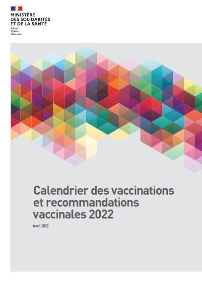 Le calendrier des vaccinations 2022