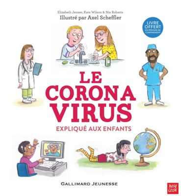 Image coronavirus expliqué aux enfants